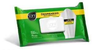 Sani Professional Debuts Degreasing Multi-Surface Wipes in Softpack Format