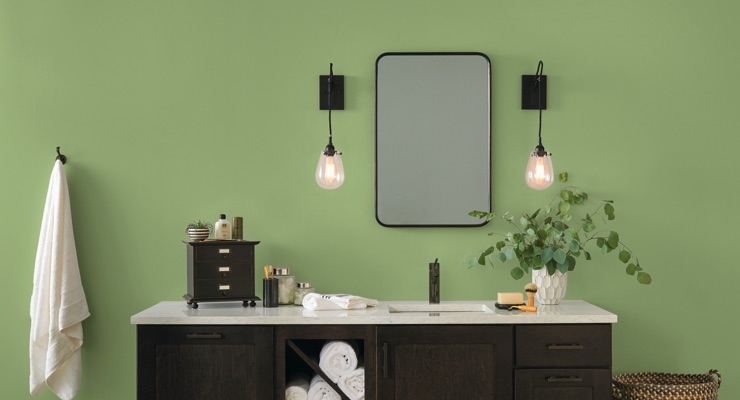 GLIDDEN Paint by PPG Names Guacamole Its 2022 Color of the Year