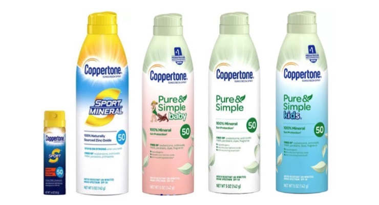 Beiersdorf Recalls Five Coppertone Sunscreens