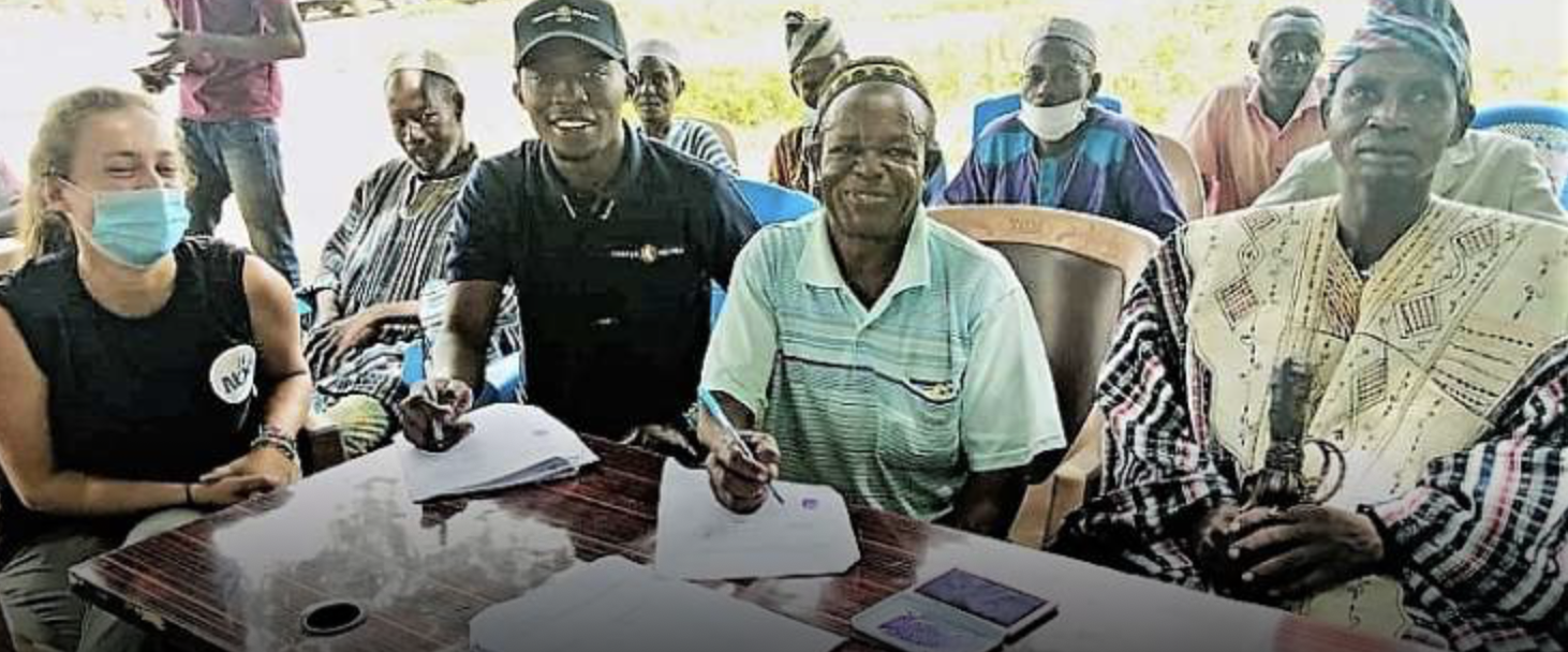 Jelinkon CREMA, Koster Keunen West Africa Signs Conservation Agreement