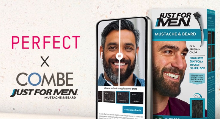 Just For Men Offers New AI Try-On For Mustache & Beard Color