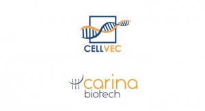 Carina Biotech Selects CellVec as its Manufacturing Partner