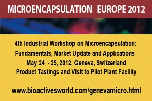 4th Industrial Workshop on Microencapsulation: Fundamentals, Market Update and Applications