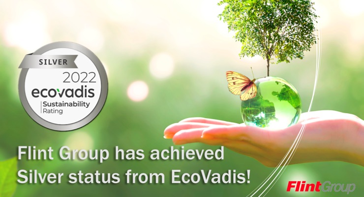 Flint Group earns Silver status from EcoVadis