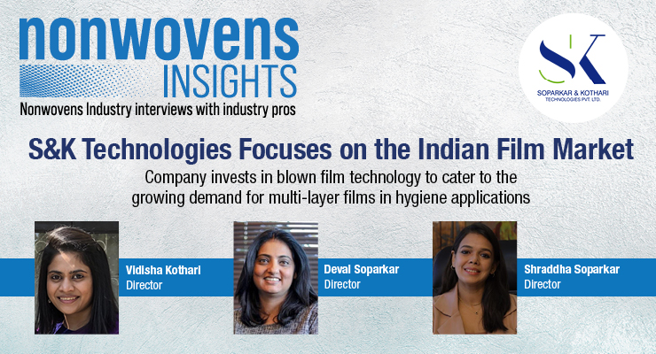 S&K Technologies Invests in Blown Film Technology for Indian Hygiene Market