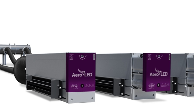 AeroLED from GEW showcases benefits of LED curing