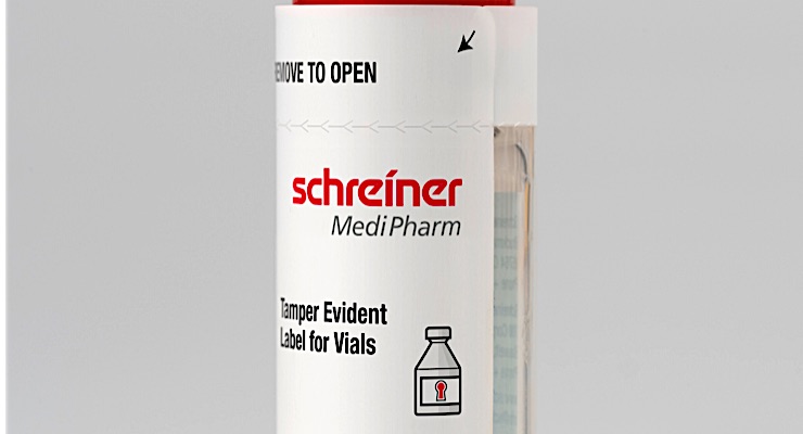 Schreiner MediPharm debuts new security label