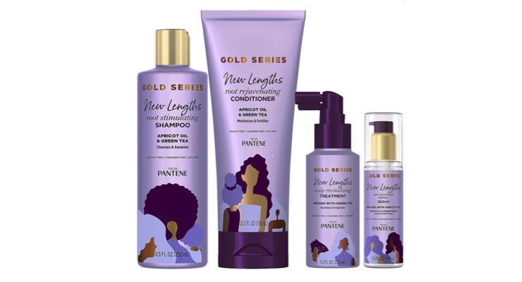 New Lengths Collection in Pantene Gold Series Addresses Slower Growth, Breakage in Black Hair