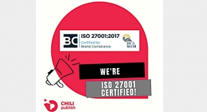 CHILI Publish receives ISO 27001 certification