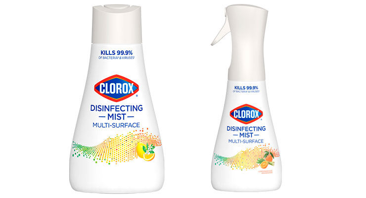 Clorox Launches New Refillable Disinfecting Mist and Multi-Purpose and Bathroom Cleaners