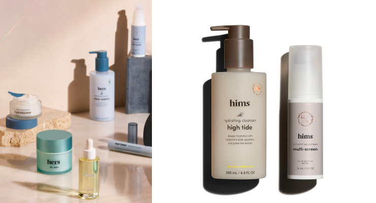 Hims & Hers Expands Skincare Collections