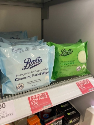 Boots to Prohibit Sale of Plastic-Based Wipes