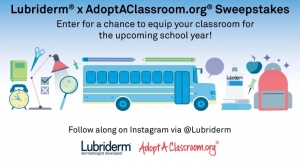 Lubriderm Partners With AdoptAClassroom.org Sweepstakes To Support Hundreds of Classrooms Nationwide