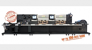 SEI showcasing Labelmaster laser cutting system