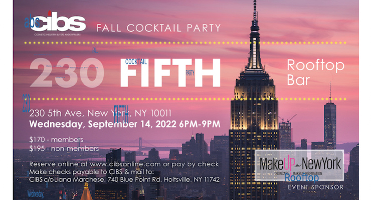Don't Miss CIBS Fall Cocktail Party