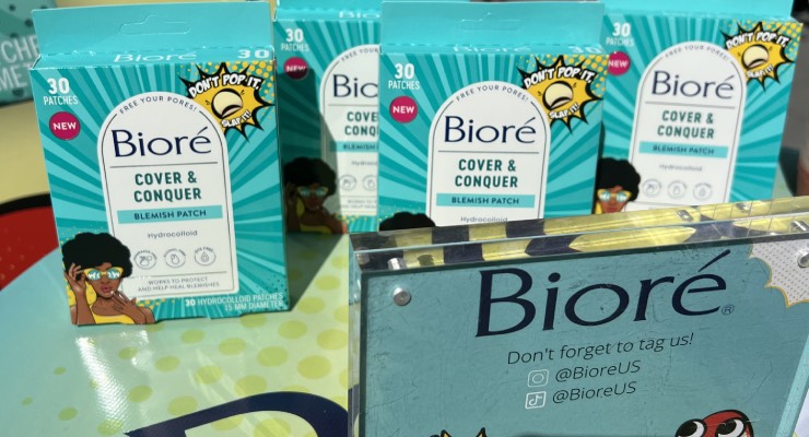 Bioré Launches Follow-Up to Famed Pore Strip with Acne Treatment 