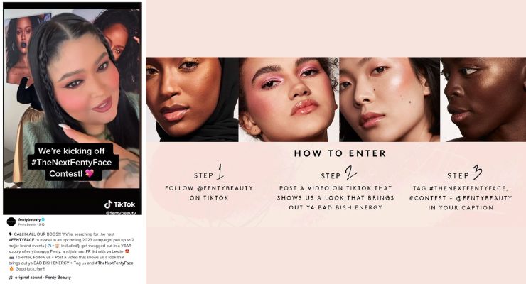 Fenty Launches TikTok Contest to Find Its Next ‘Fenty Face’