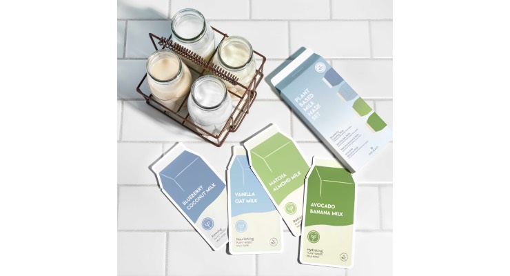 ESW Beauty Launches New Collection of Plant-Based Milk Sheet Masks 