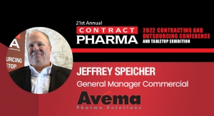 Contract Pharma Q&A with Jeffrey Speicher of Avéma Pharma Solutions