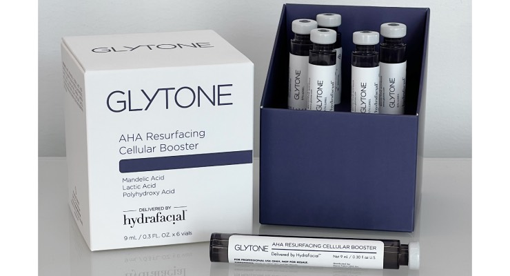 BeautyHealth’s Hydrafacial Rolls Out Triple AHA Exfoliating Booster with Professional Skincare Brand Glytone