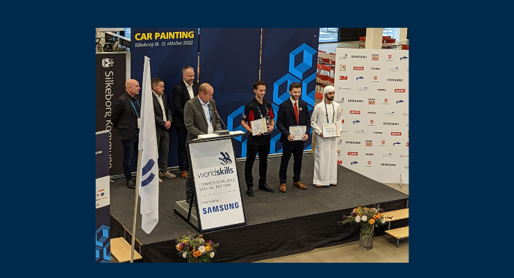 Winners of the WorldSkills Competition 2022 Special Edition in Denmark 