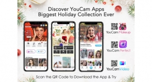 YouCam Apps Launch Largest Holiday Collection with Over 500 AR Interactive Virtual Looks and Effects