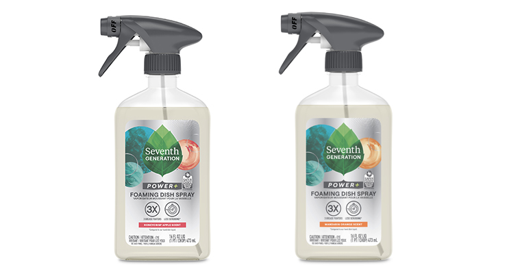Seventh Generation Rolls Out Foaming Dish Spray