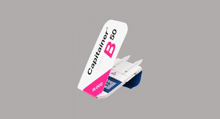 Capitainer Launches New Self-Sampling Blood Collection Product