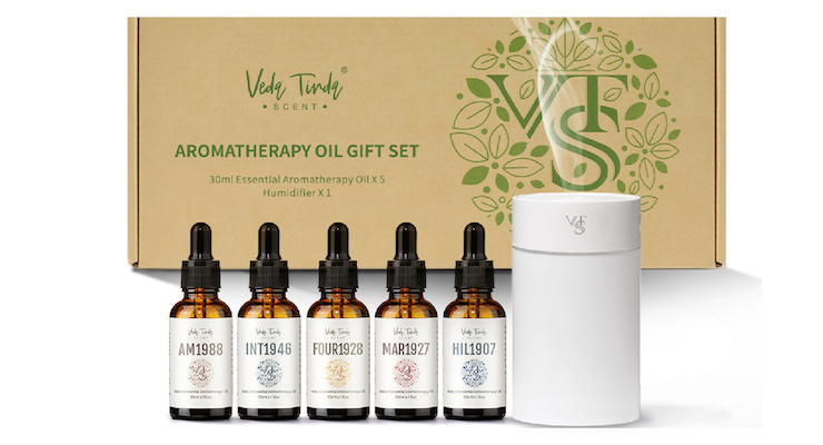Veda Tinda Scent Launches New Aromatherapy Gift Set
