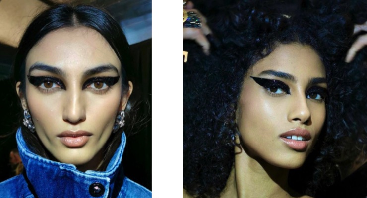 Pat McGrath Creates Makeup Look for Versace at Los Angeles Fashion Week