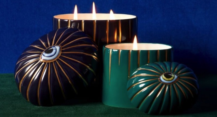 Design House L’Objet Partners with Lito Jeweler for 24-Karat Gold Candles