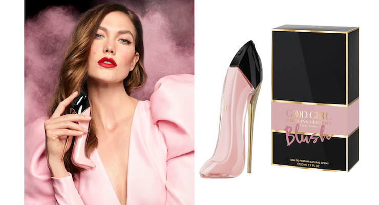 Carolina Herrera Good Girl Blush Perfume with Karlie Kloss