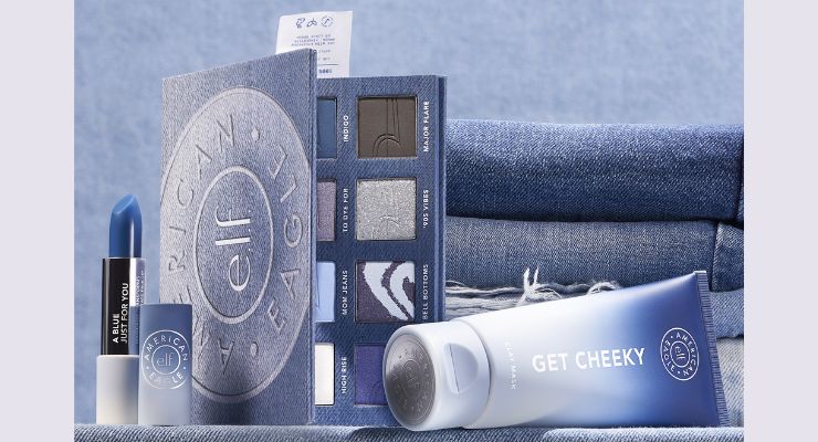 Elf Cosmetics and American Eagle Outfitters button up a denim-inspired  makeup collab