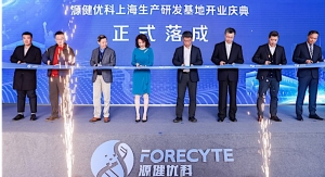 Forecyte Bio Opens New GMP Facility in Shanghai
