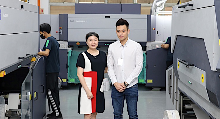 Malaysian label converter succeeds with three Durst digital presses