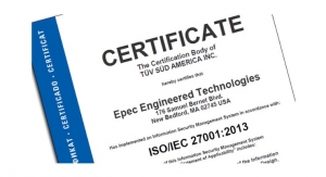 Epec Achieves ISO/IEC 27001:2013 Certification