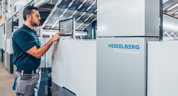 Heidelberg Unveils New Boardmaster at Interpack 2023