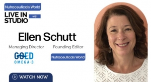 Podcast: Ellen Schutt Reflects on Nutraceuticals World Founding, Discusses Omega-3 Market Dynamics