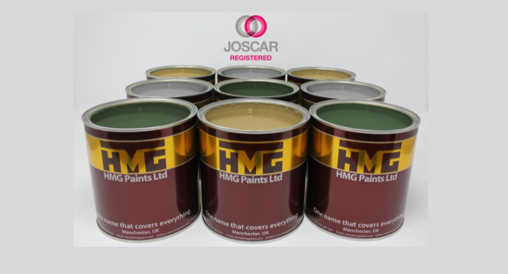 HMG Paints Receives JOSCAR Supplier Accreditation