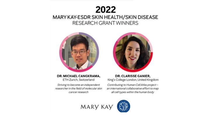 First Mary Kay-European Society for Dermatological Research Skin Health Grants Presented
