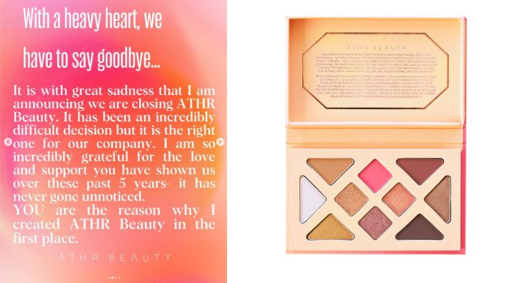 Clean Makeup Brand Athr Beauty Closes