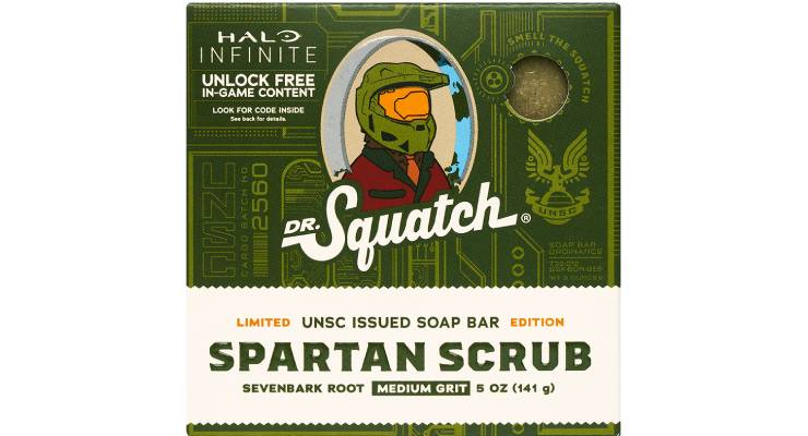 New Dr. SQUATCH hulk Scrub Smash Limited Edition Soap Bar Includes