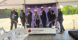 EyePoint Pharmaceuticals Breaks Ground on New Manufacturing Facility  