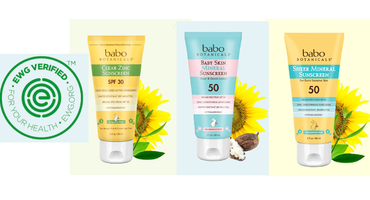 Babo Botanicals Sunscreens is Now EWG Verified