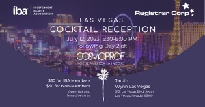 Register for the IBA Cocktail Reception in Las Vegas During Cosmoprof North America