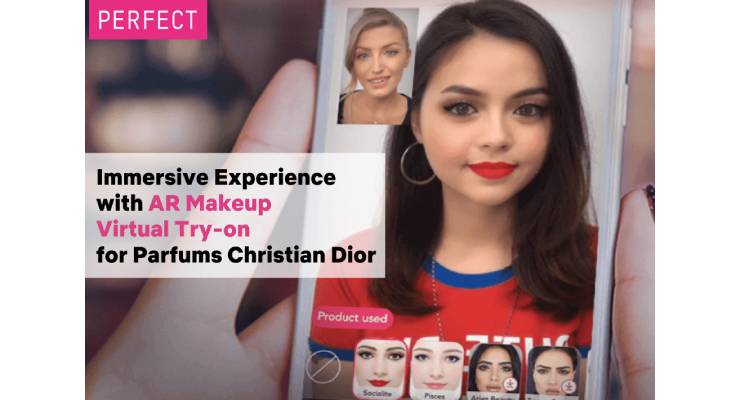 Parfums Christian Dior and Perfect Corp Offer Online Consultation with Makeup AR Virtual Try-On