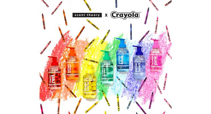 Scent Theory and Crayola Launch Hand Soap Collection