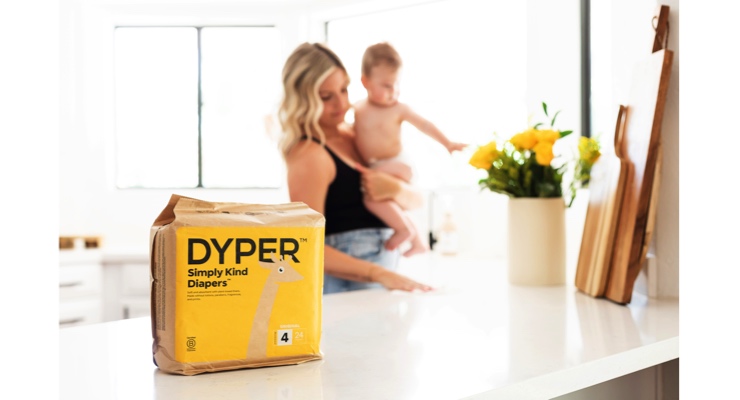 Dyper Launches Redesigned Baby Diapers