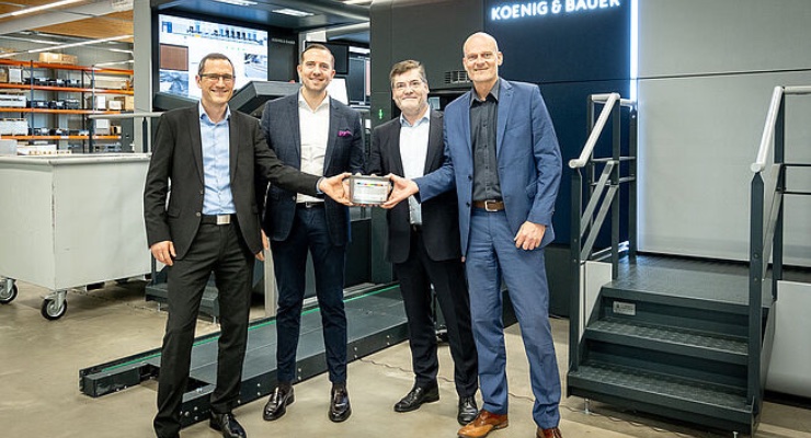 Koenig & Bauer Partners with hubergroup Print Solutions