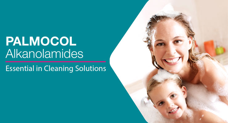 PALMOCOL Alkanolamides: Essential in Cleaning Solutions